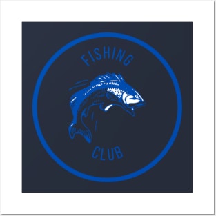 Fishing Club Apparel Posters and Art